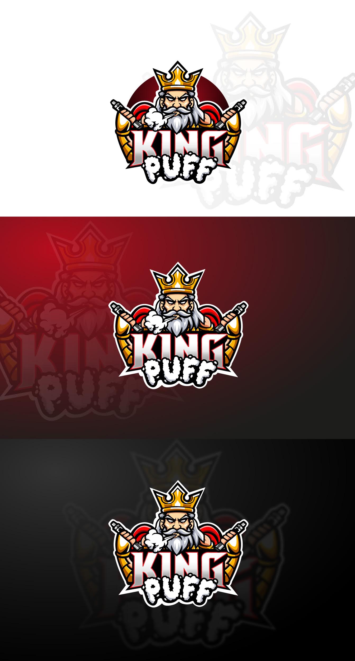 KING PUFF logo